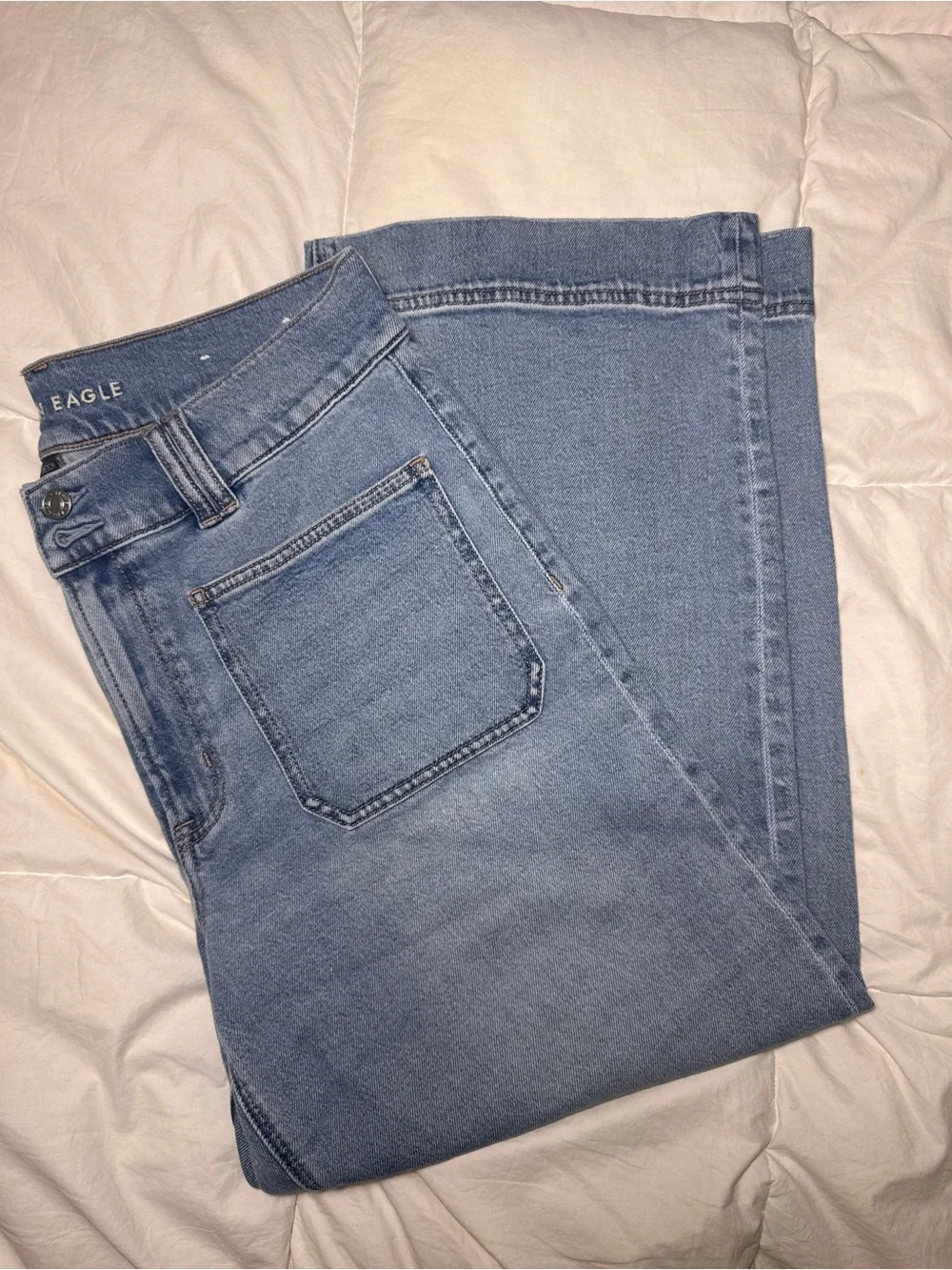 NWOT American Eagle Stovepipe Jeans Size 12 Women's Regular - Picture 2 of 12